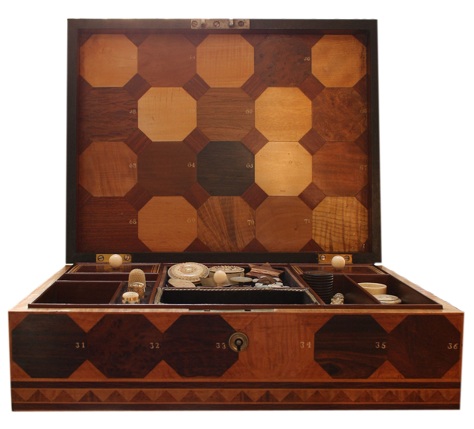 Ladies' Sewing Box, Gillows of Lancaster, 1808